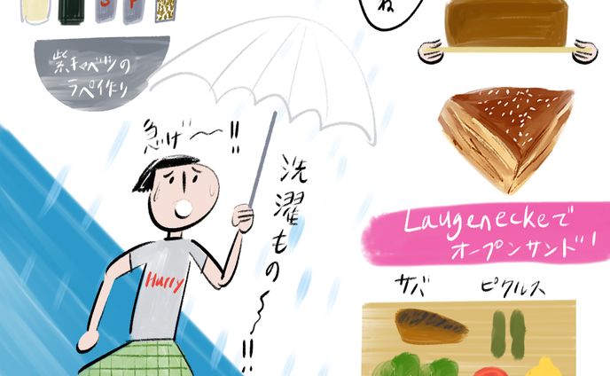 おカッパさんの暮らし絵日記 in ベルリン(6/27) 