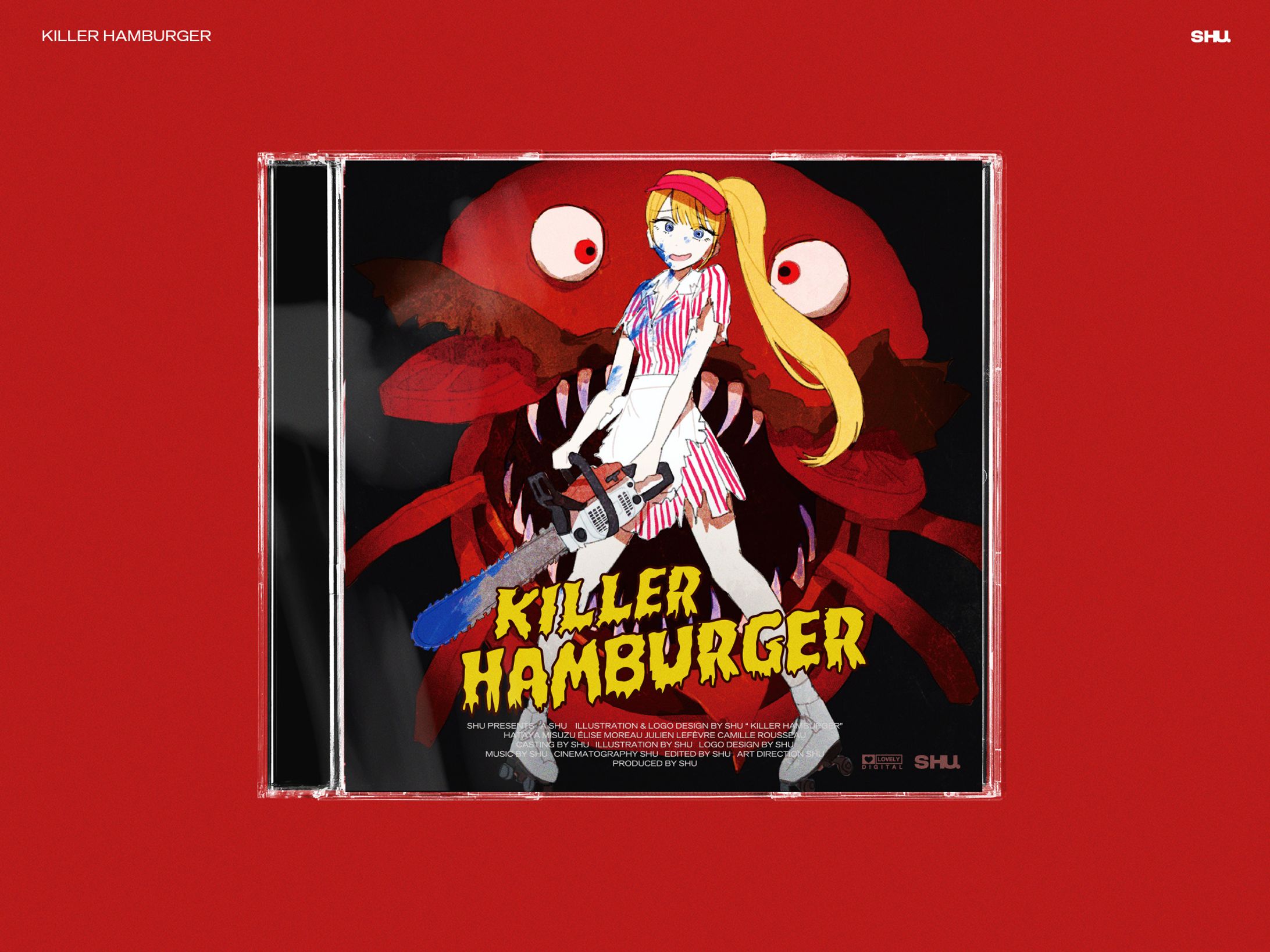 KILLER HAMBURGER　CDジャケット-1