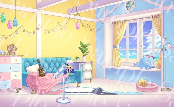 鯨野アイカ様　お部屋制作