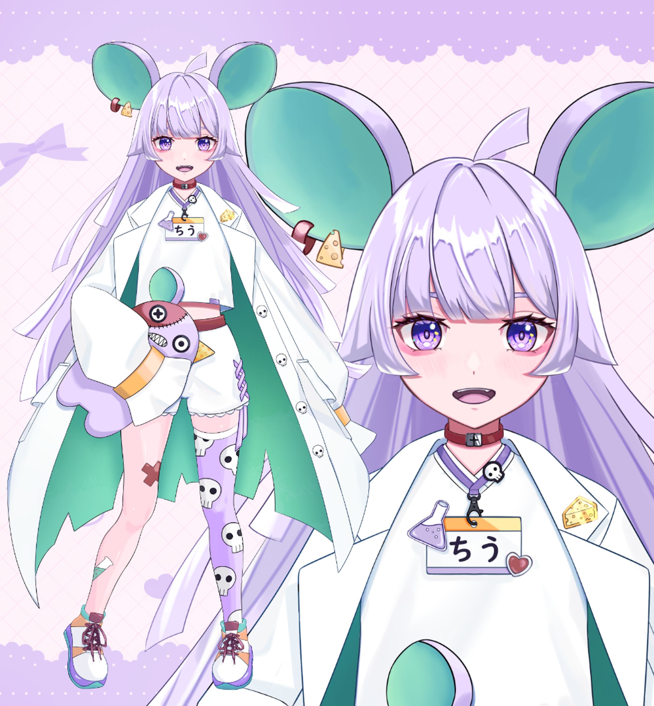 【Vライバー】「ずーぷろじぇくと」所属 紫ノ宮ちう-1