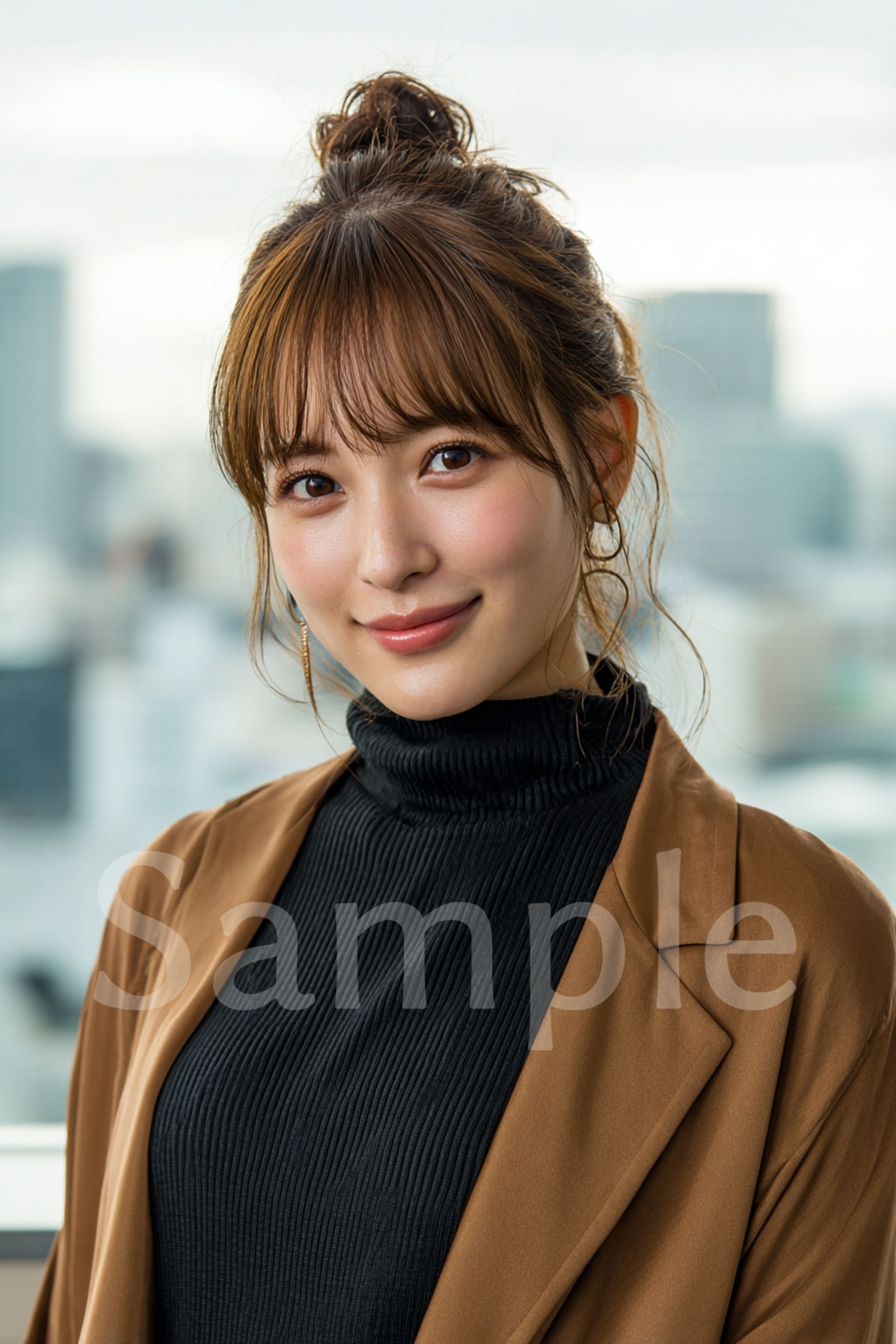 若い女性ポートレート風-1