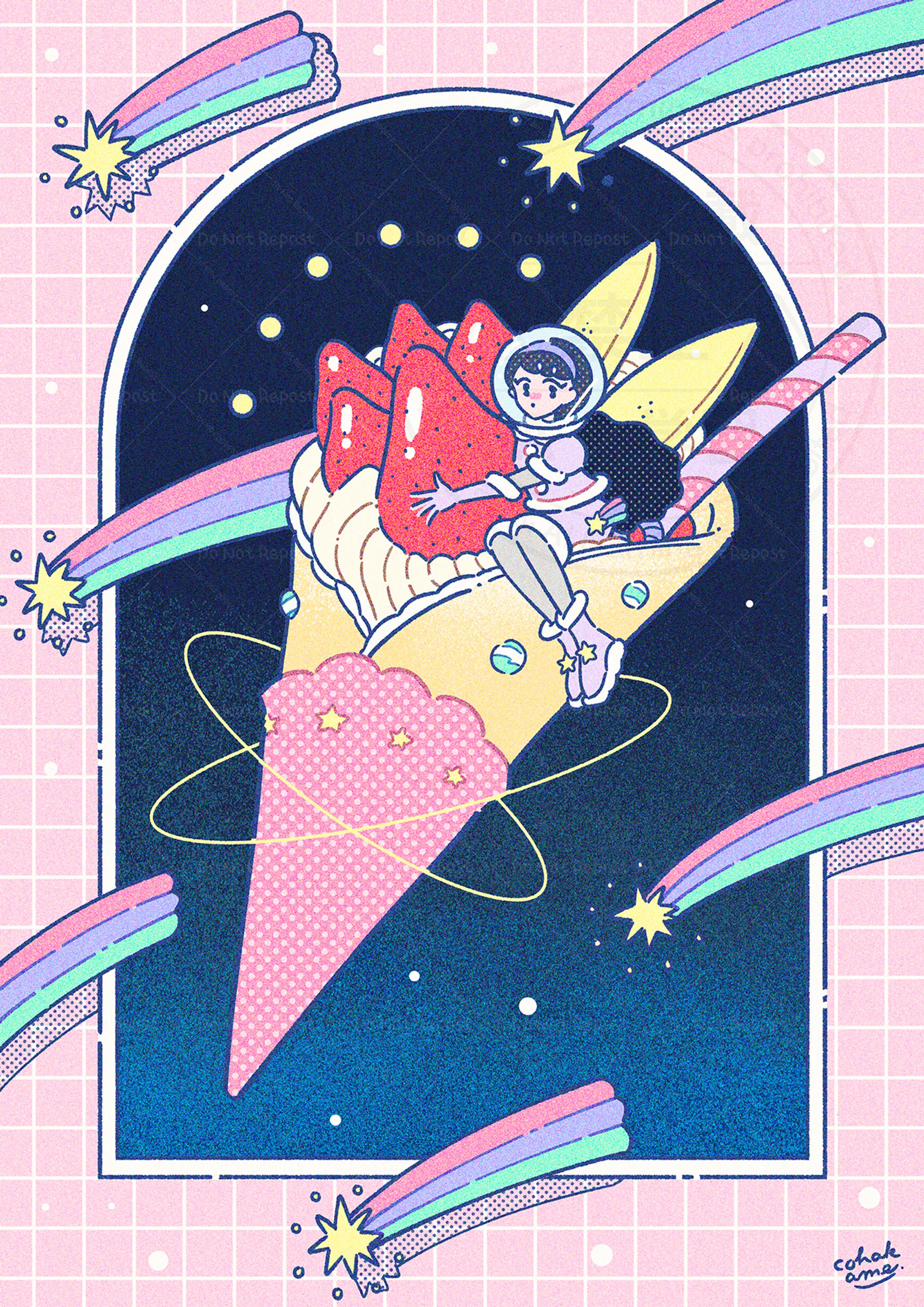 クレープ宇宙船-1