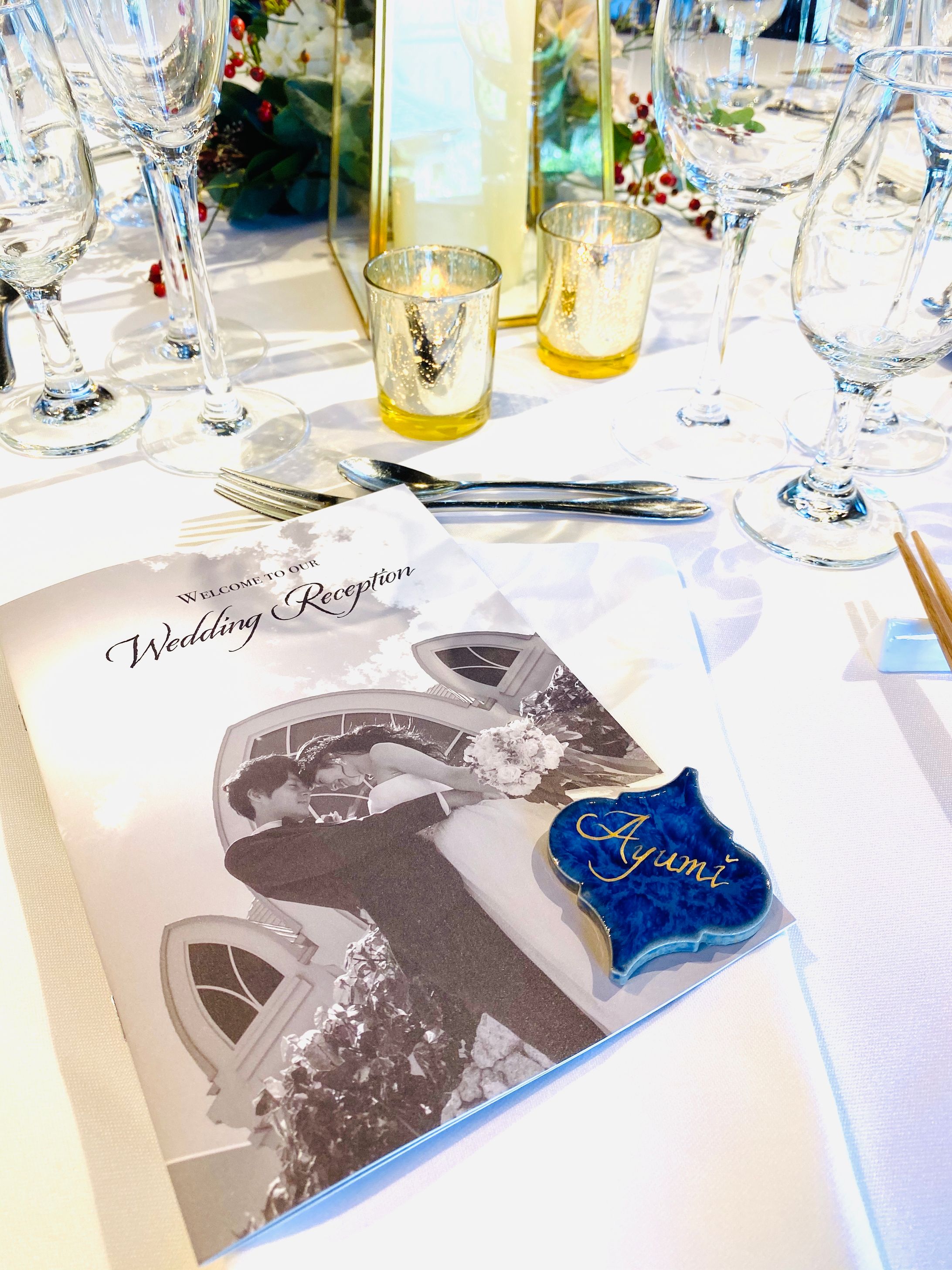 【Wedding】プロフィールブック、席札-1