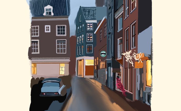 Alley painting