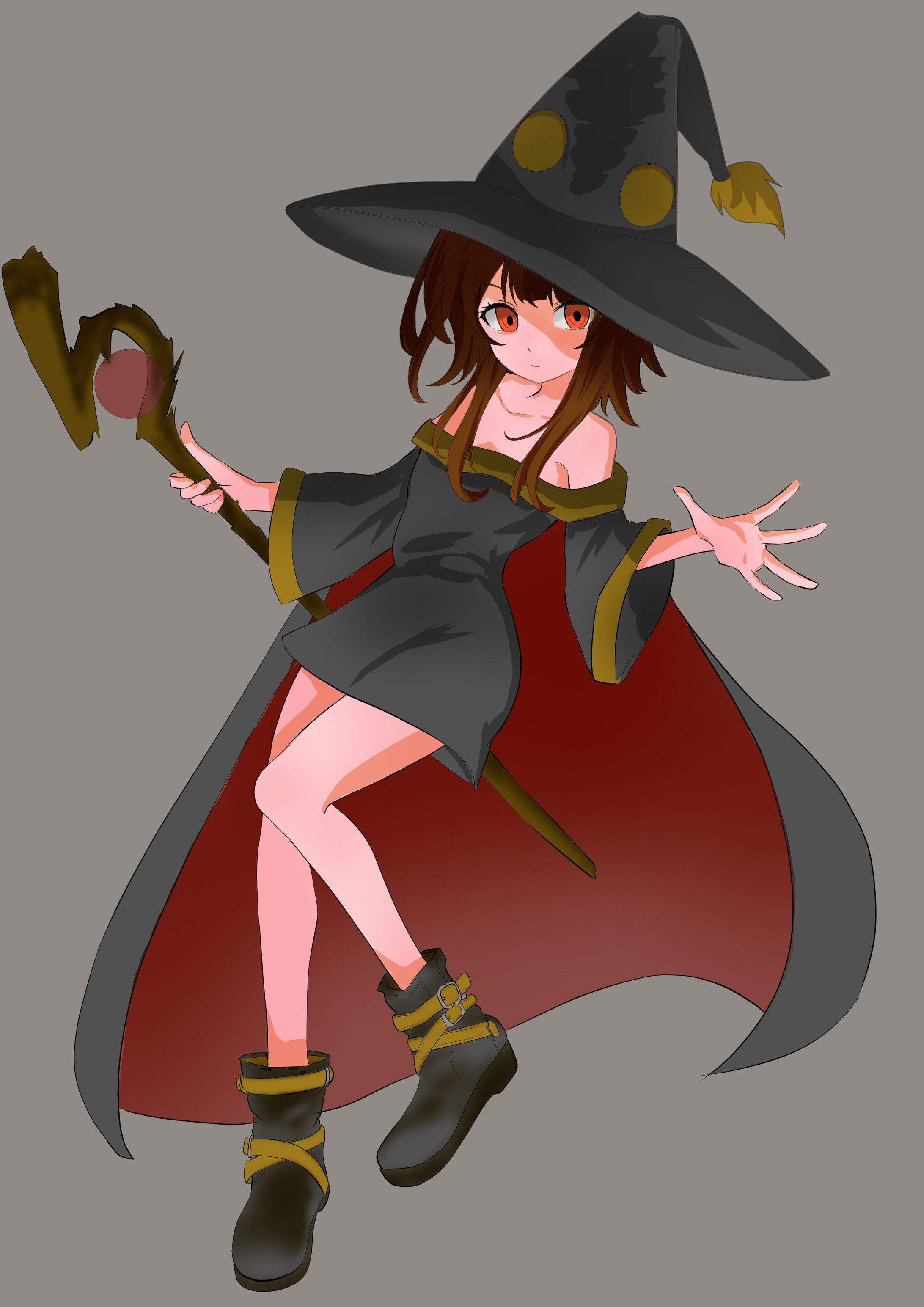 魔法使いの女の子-1