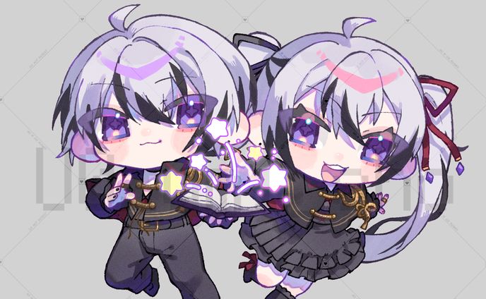 黒魔ネル様　グッズイラスト
