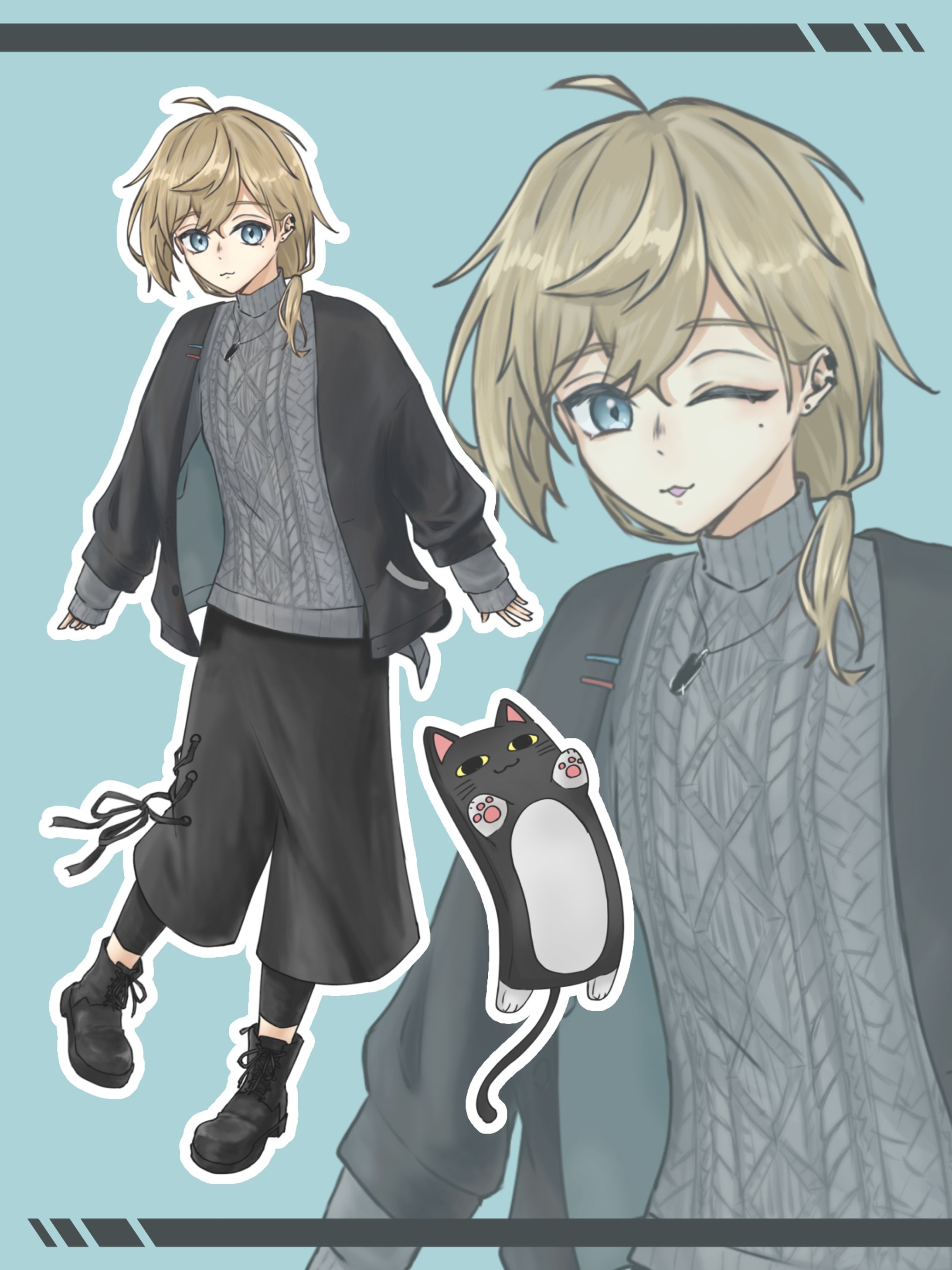 【FA】にじさんじ 全身イラスト-1