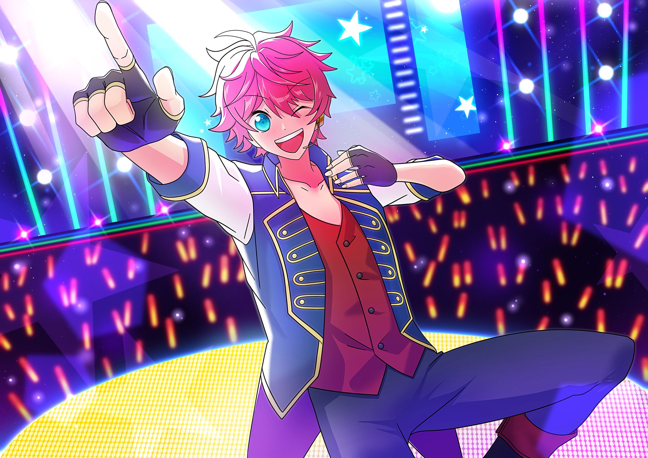 スチルイラスト  アイドル-1