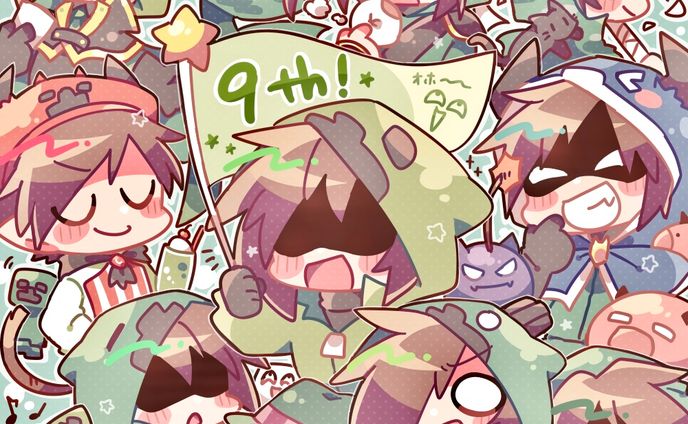 【二次創作】wrwrd!記念絵