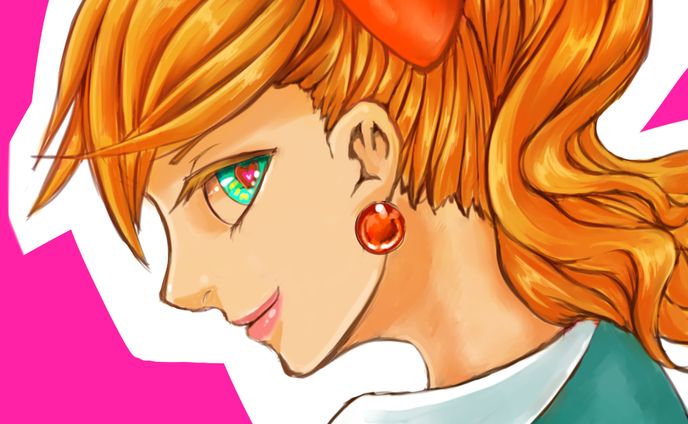 金髪の少女