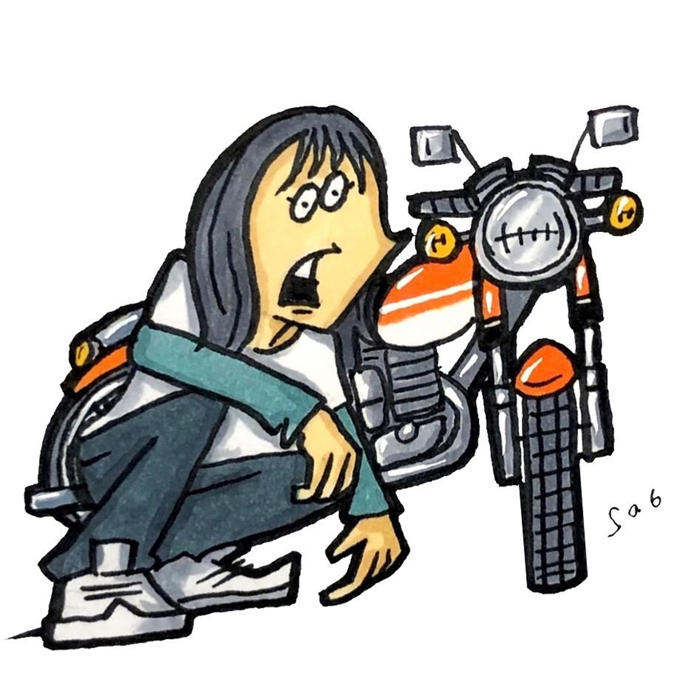 ESTRELLA
#drawing  #illustration #art #artwork #bike #イラスト #落書き #イラストレーター #絵 #アート #女の子イラスト #ガールズイラスト #バイク #バイク女子-1