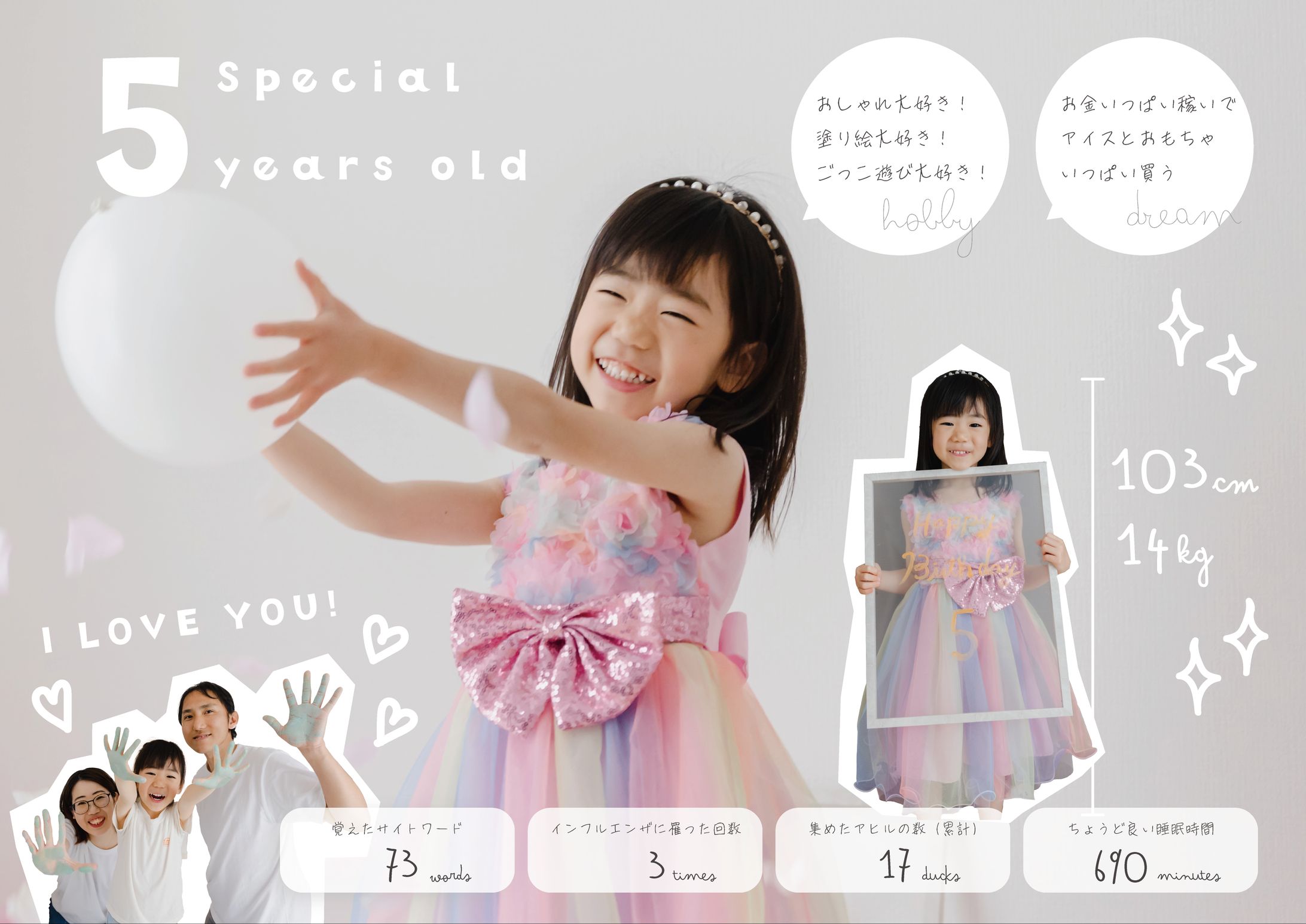 birthday log : design-1