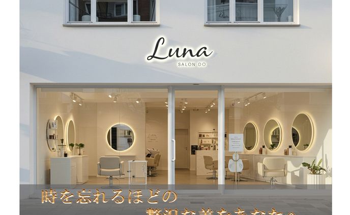 【自主制作】美容室ホームページ