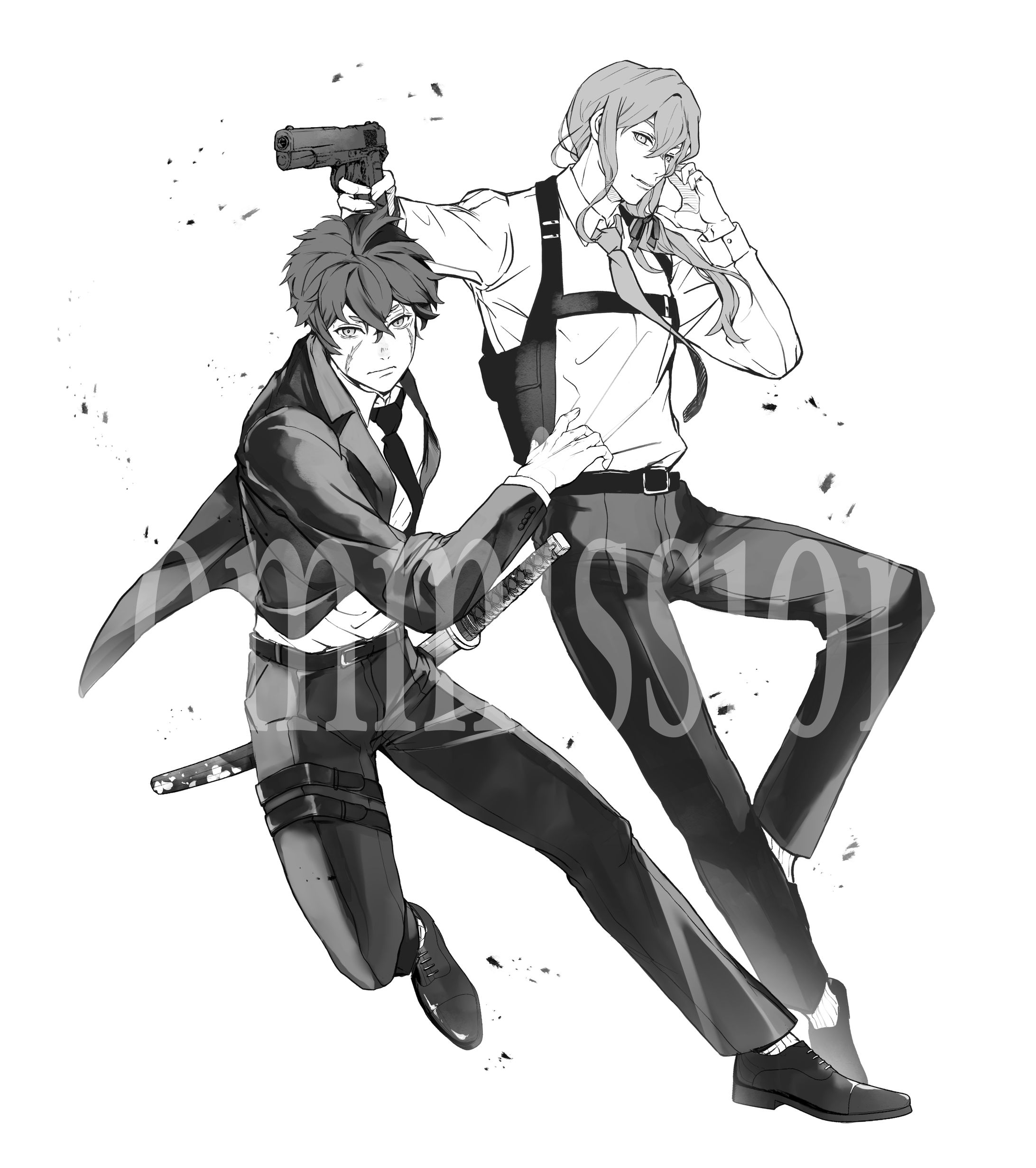 commission/monochrome-1