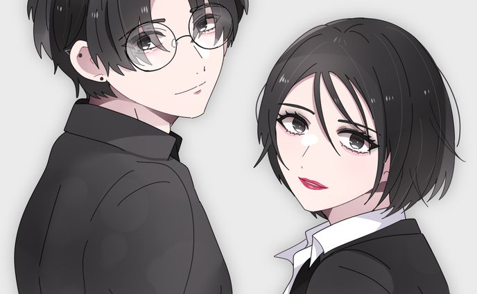 リアル/等身高めイラスト