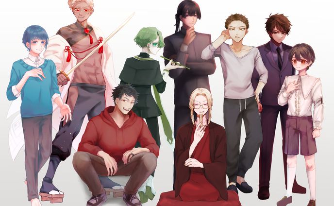 TRPG立ち絵-boys