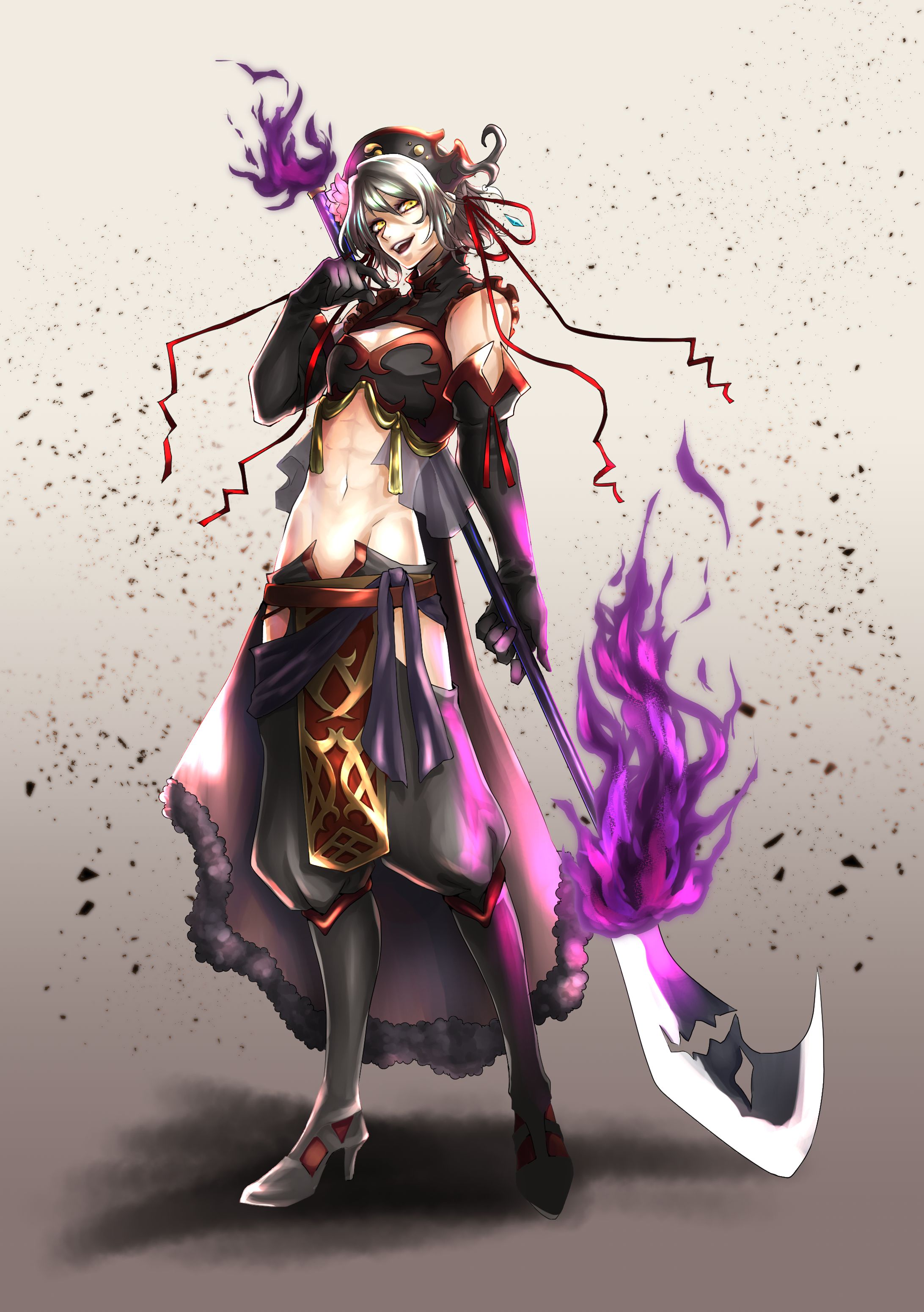 キャラクターデザイン　中華武人-1