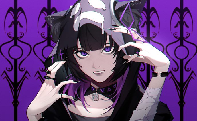 【お仕事】MVイラスト￤ Shadow Shadow / Covered by 月影ネロ
