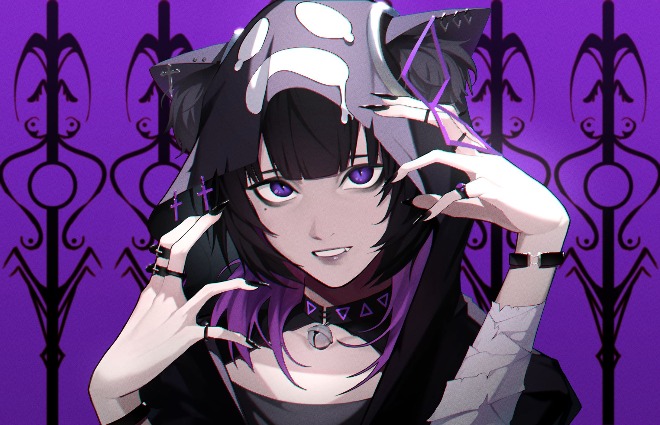 【お仕事】MVイラスト￤ Shadow Shadow / Covered by 月影ネロ-1