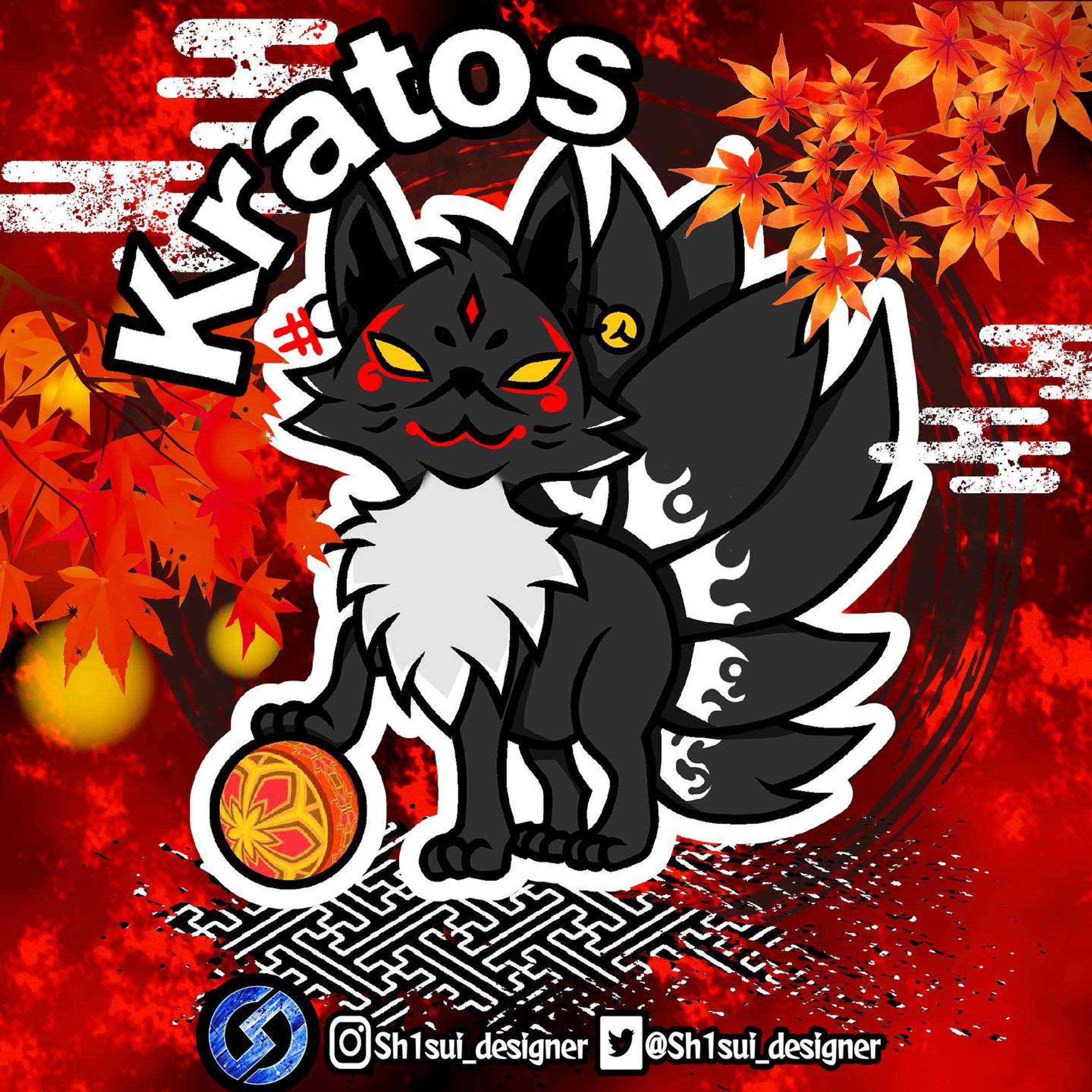 ❖Mascot logo❖

concept:ヴ 九尾

text:Kratos

Plz Twitter Follow& like

#マスコットロゴ #Mascotlogo #キャラクターロゴ #クランアイコン #クラン #デザイン #イラスト #依頼 #マスコット 
#logo #mascot #design #logodesigner #designer #character #icon #illustration #logos #clanlogo-1