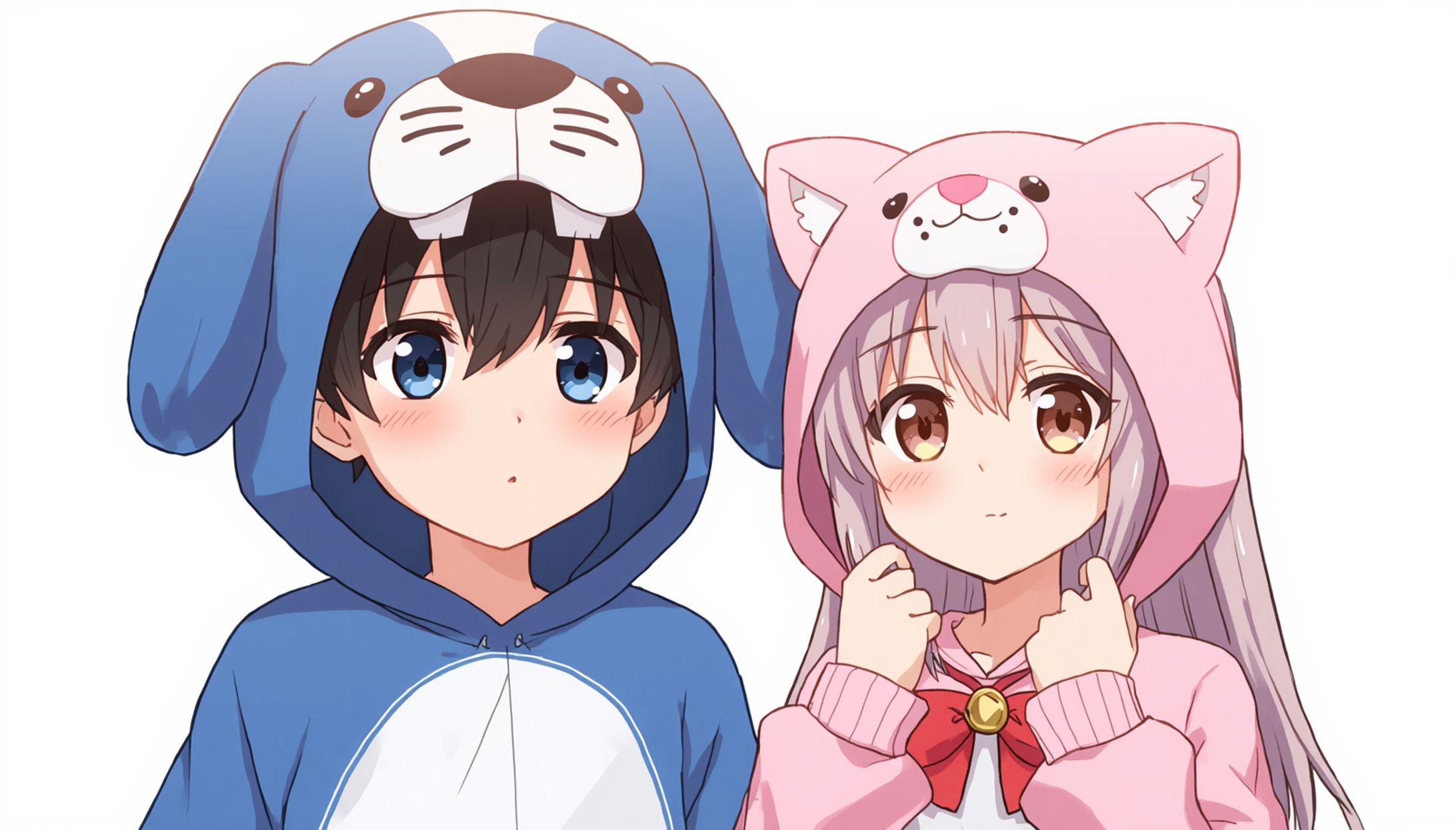 男女二人組のかわいいやつ！（なんかちょっと違うけど、ちろぴのさん風です！）-1