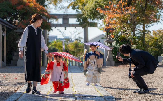 七五三撮影