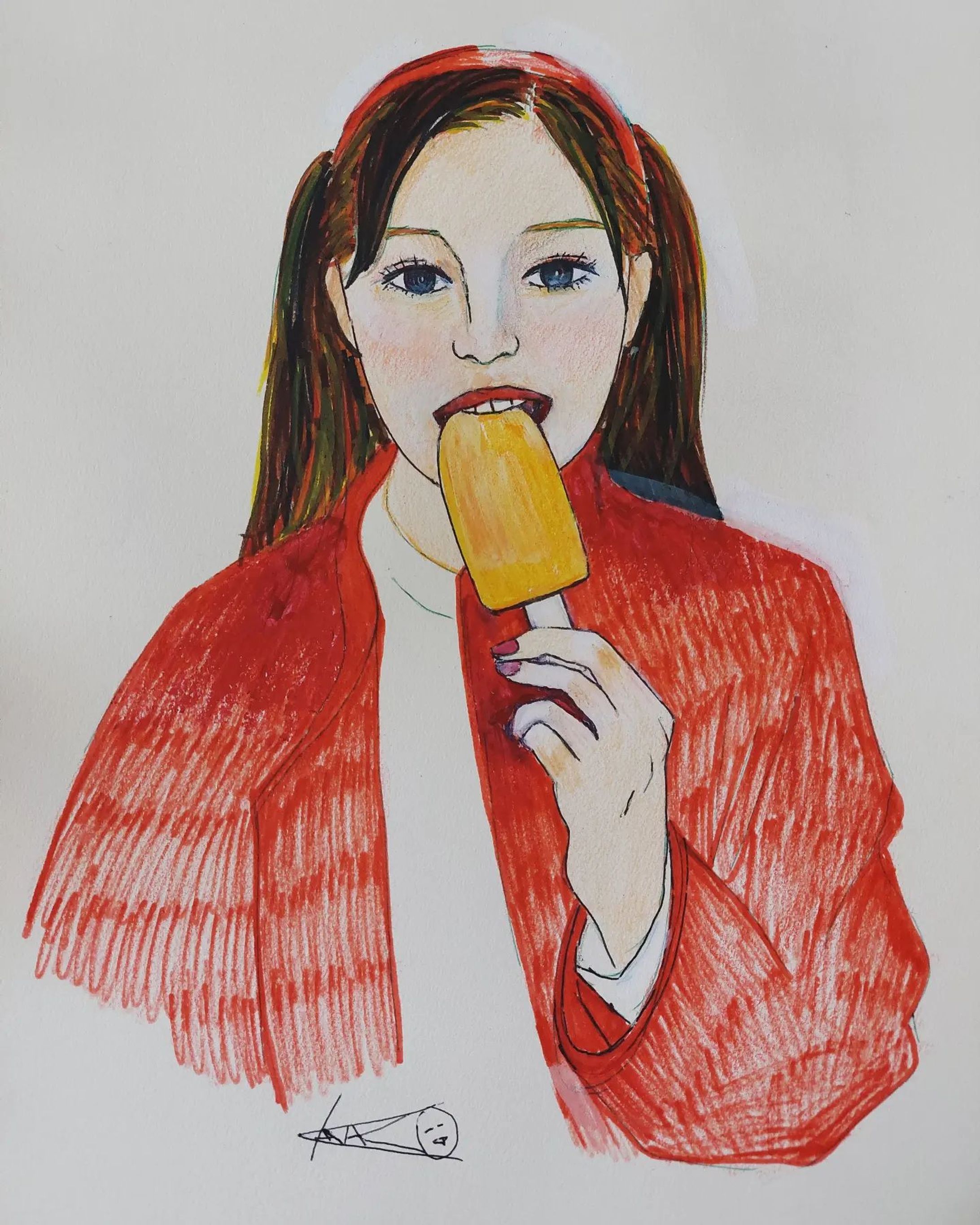 アイス

#アイス #ice #icecream #女性 #red
#art #artwork #illustration #illust #painting #color #tokyo #japan #artist #drawing #design #ドローイング #画家 #絵 #作品 #東京 #日本 #挿絵 #絵画 #イラスト #アーティスト #デザイン #色鉛筆 #posca #pen-1