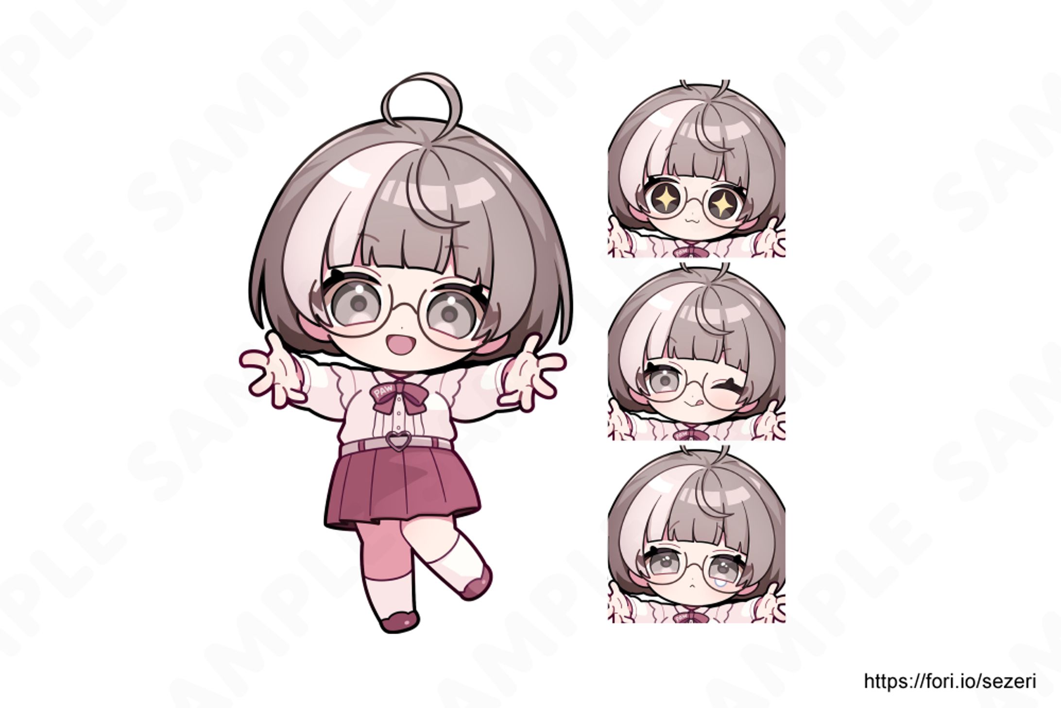 SDキャライラスト（2024年5月）-1