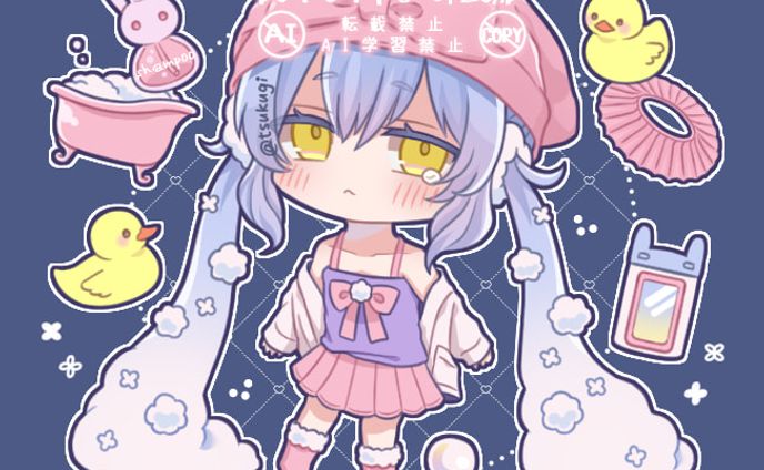 おふろだいすき あわあわちゃん🛁🫧