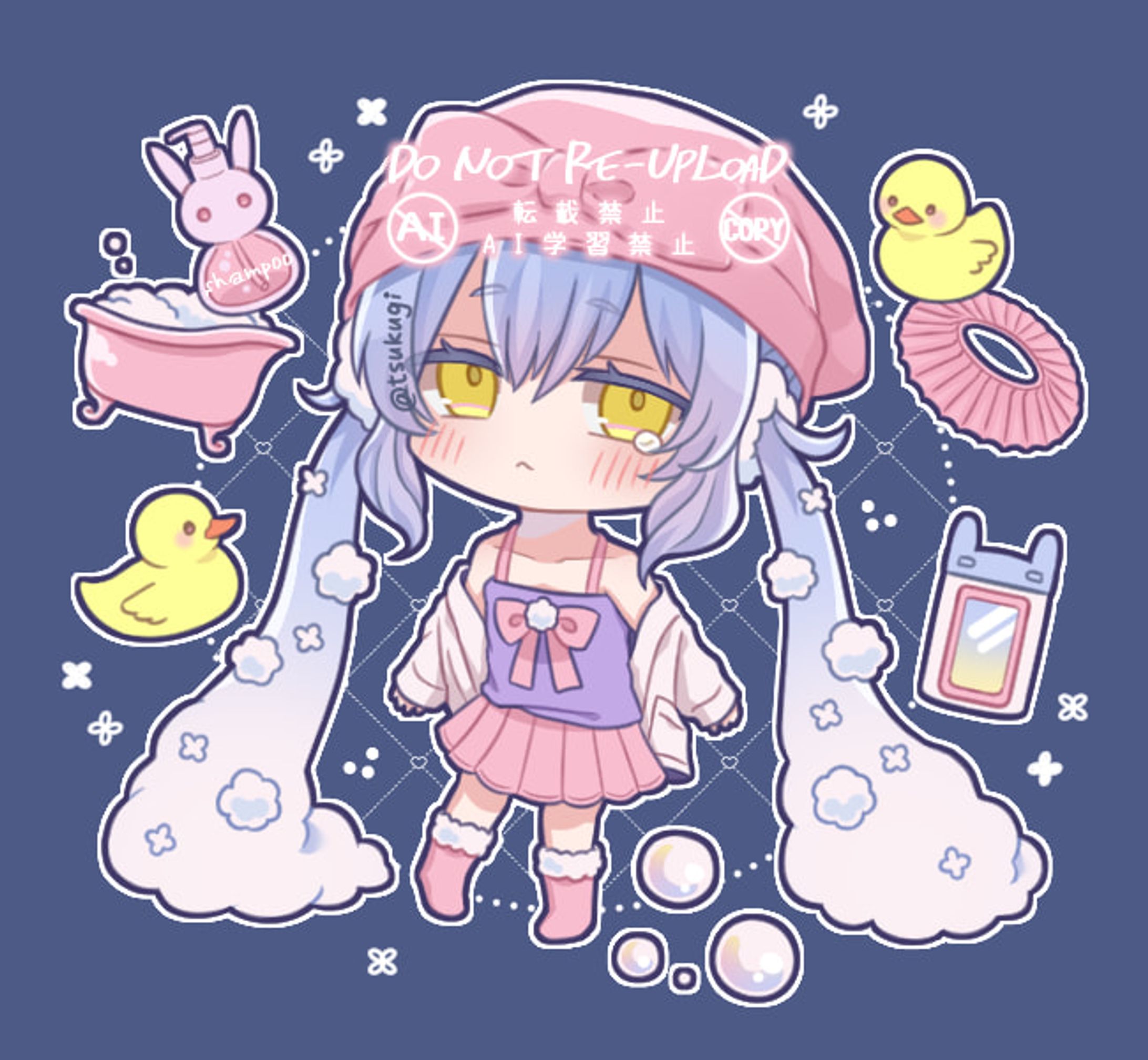 おふろだいすき あわあわちゃん🛁🫧-1