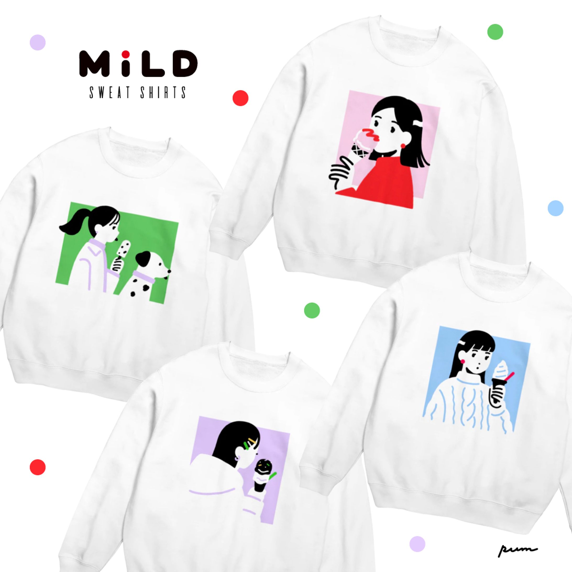 【goods】MiLDシリーズ スウェット-1