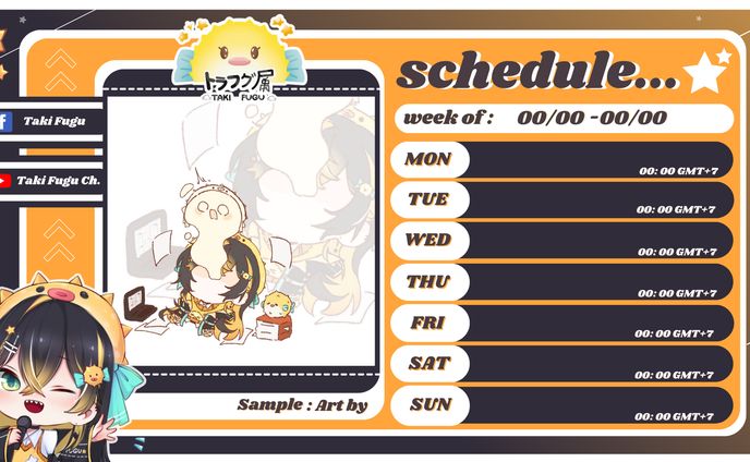 Taki Fugu Schedule 