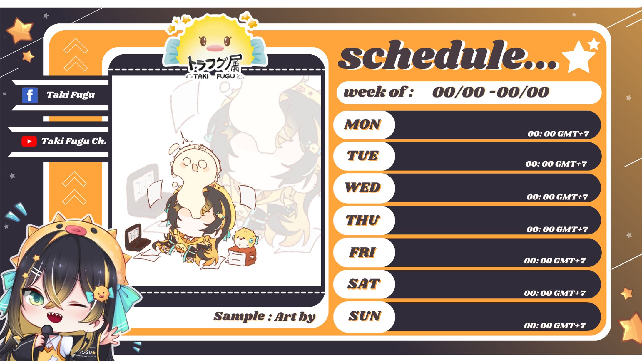 Taki Fugu Schedule -1