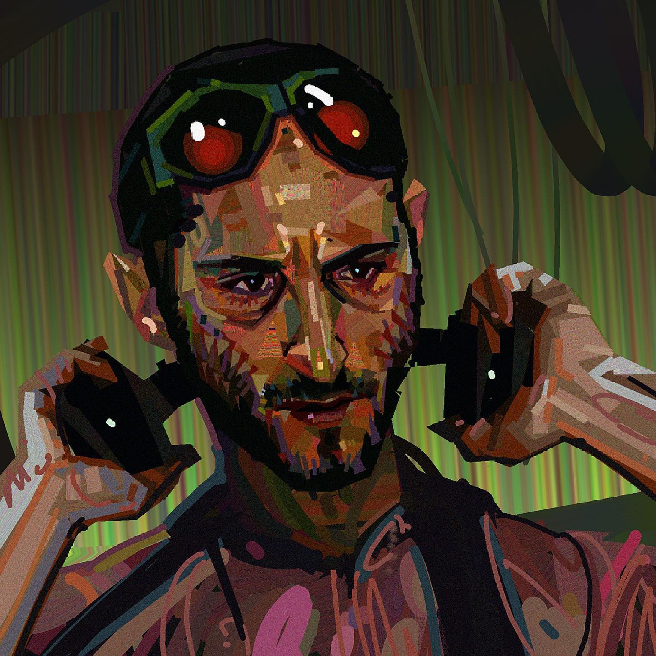 Frenchie from theboys 
.
.
.
#painting #paintingart #digitalpainting #portrait #portraitpainting #theboys #heavypaint #heavypaintapp-1