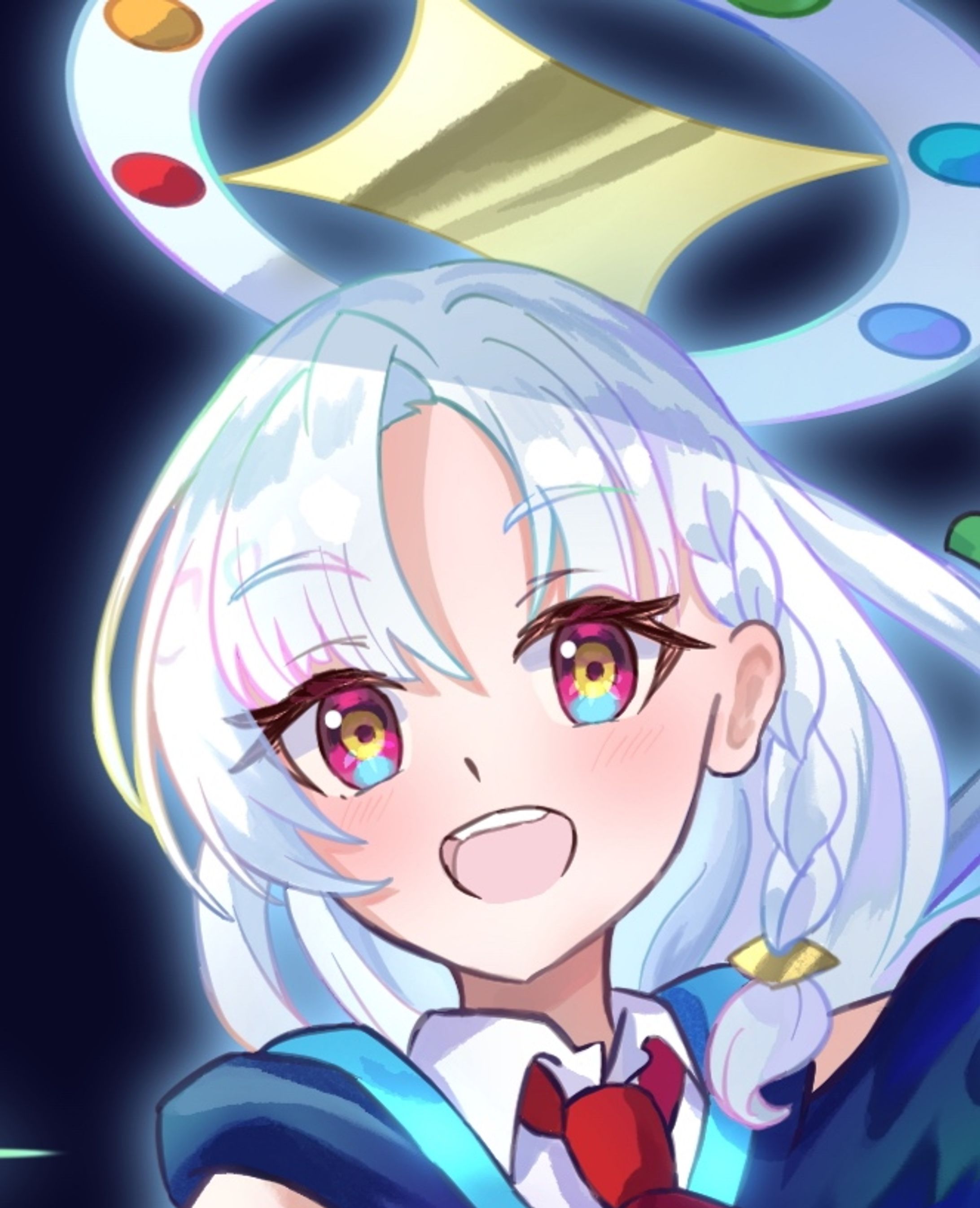 お絵描き魔法使い　デジタル　ビジュアル　三面図-1