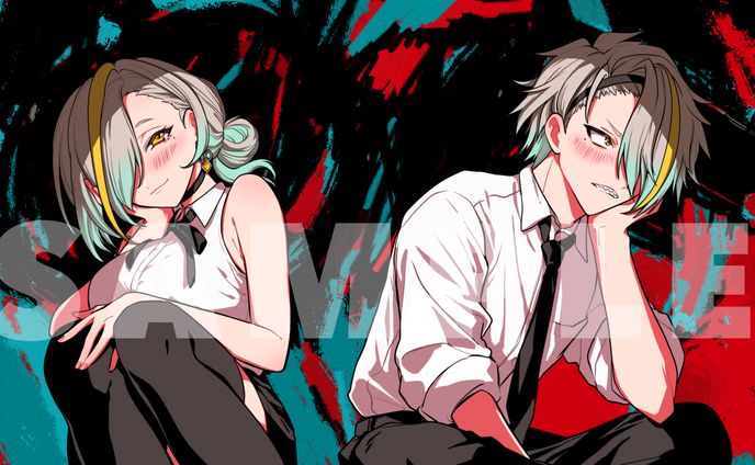 歌ってみたイラスト / 歌衣メイカ様