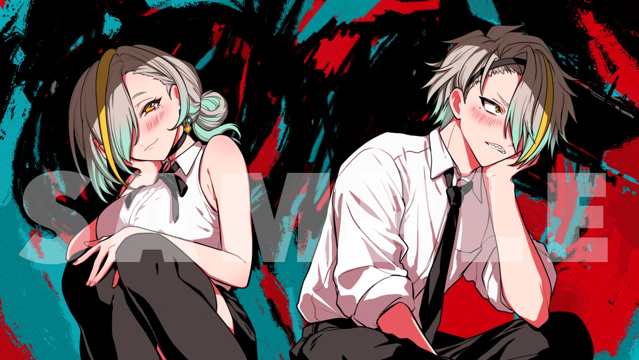 歌ってみたイラスト / 歌衣メイカ様-1