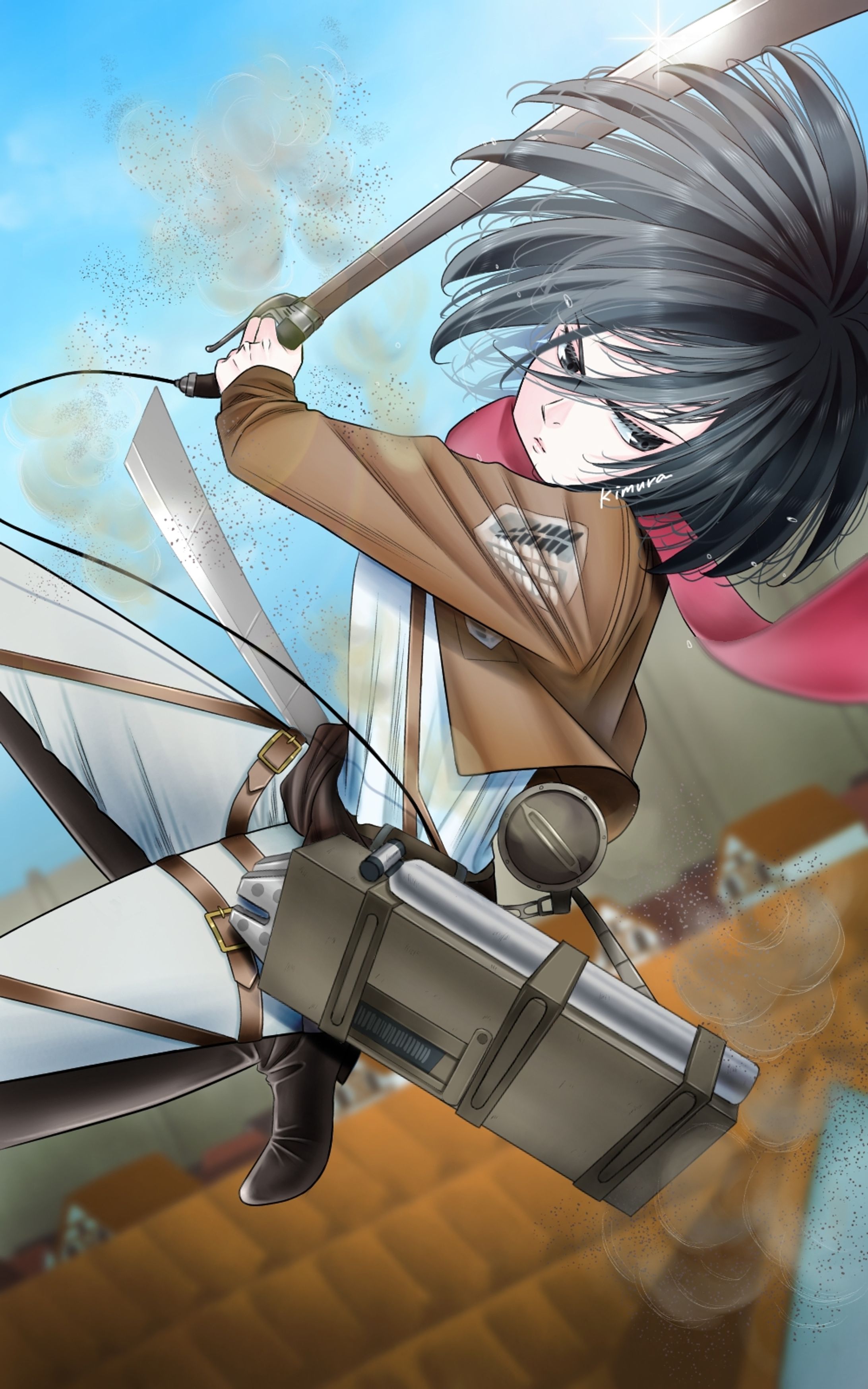 ミカサ（進撃の巨人）-1