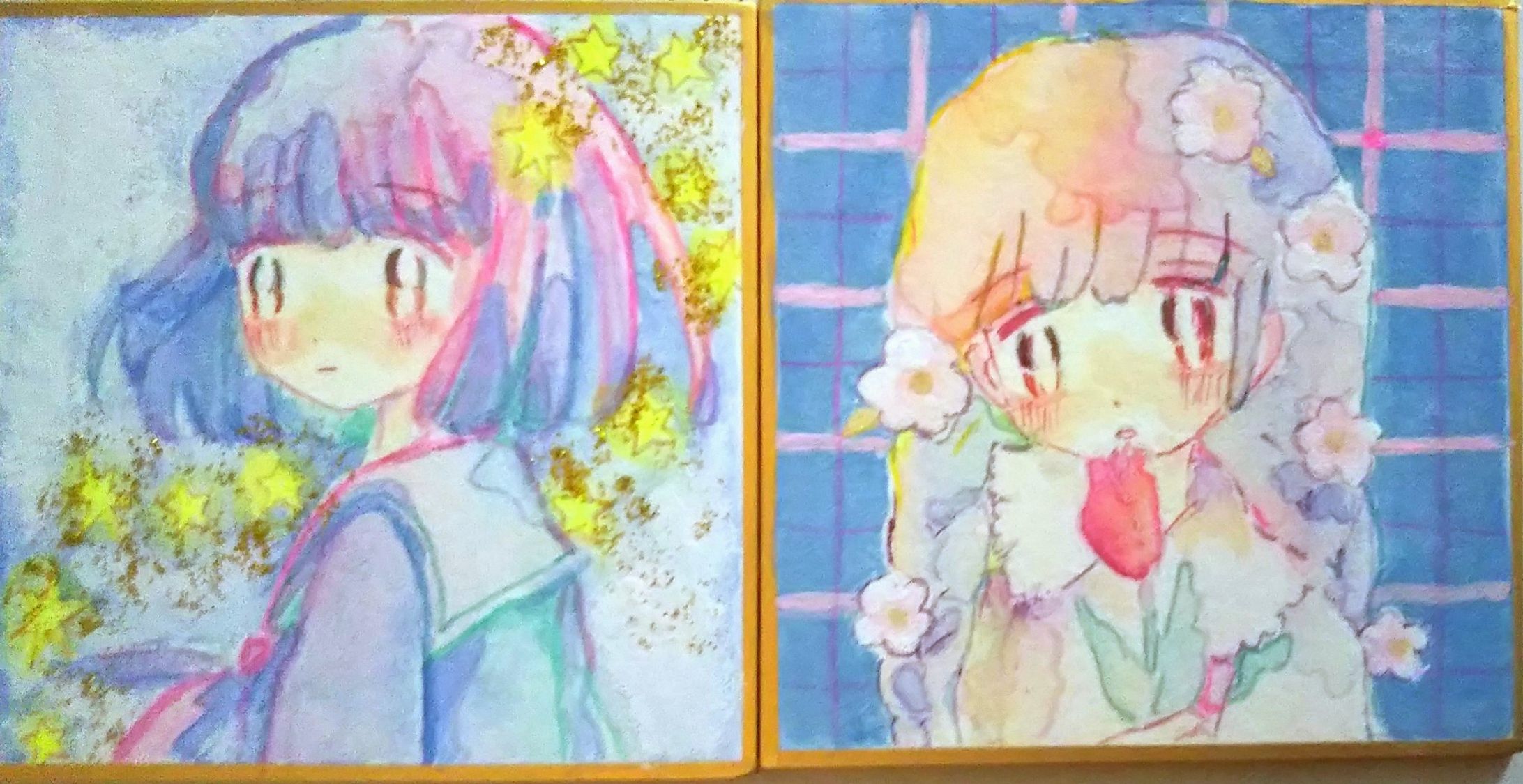 ミニ色紙展示 販売企画-1