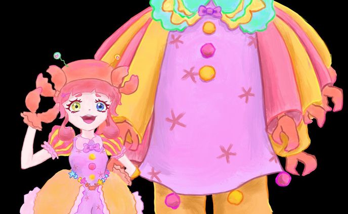 ♋️ Cancer ⋆꙳
𓂃𓂃𓂃𓂃𓂃𓂃𓂃𓂃𓂃𓂃

꙳☄︎ Paulette ✯‬♀︎

サーカスでジャグリングのお手伝いをする女の子。幼い頃からカルムに育てられ、今も一緒にいる。カルムのことが大好き！

꙳☄︎ calme ✯‬🦀

サーカスでジャグリングをするカニさん。子どもたちに人気者でいつも囲まれている。子どもたちに対してある想いがある?

 #イラスト  #art  #illustration  #illust  #オリジナル #イラスト好きな人と繋がりたい  #イラストグラム  #絵描きさんと繋がりたい  #絵柄が好みって人にフォローされたい  #일러스트 #그림스타그램  #미술 #插图 #アンティーク #antique #ビスクドール #かに  #蟹座  #Cancer #poupée #marionnette #oilpainting  #かに座  #天使  #Gémeaux  #circus  #サーカス  #星座  #十二星座