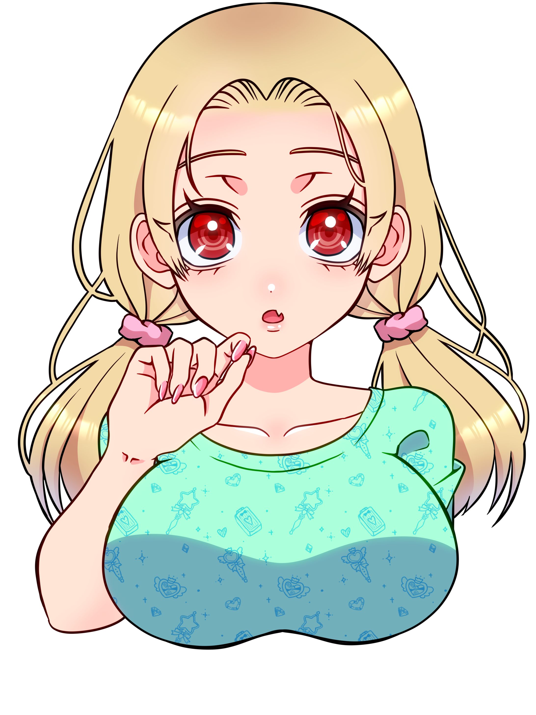 女の子のイラスト3枚-1
