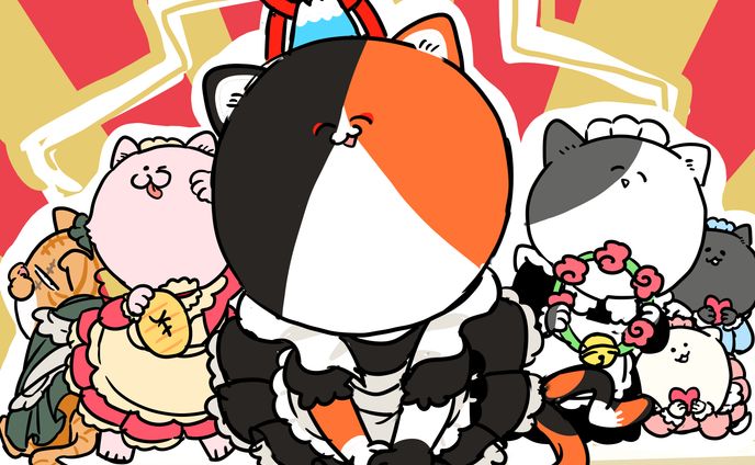 【アート】まねきねこ