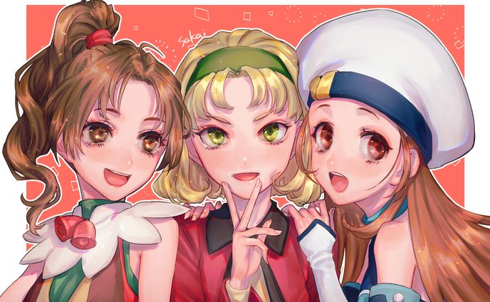 二次創作、創作男女