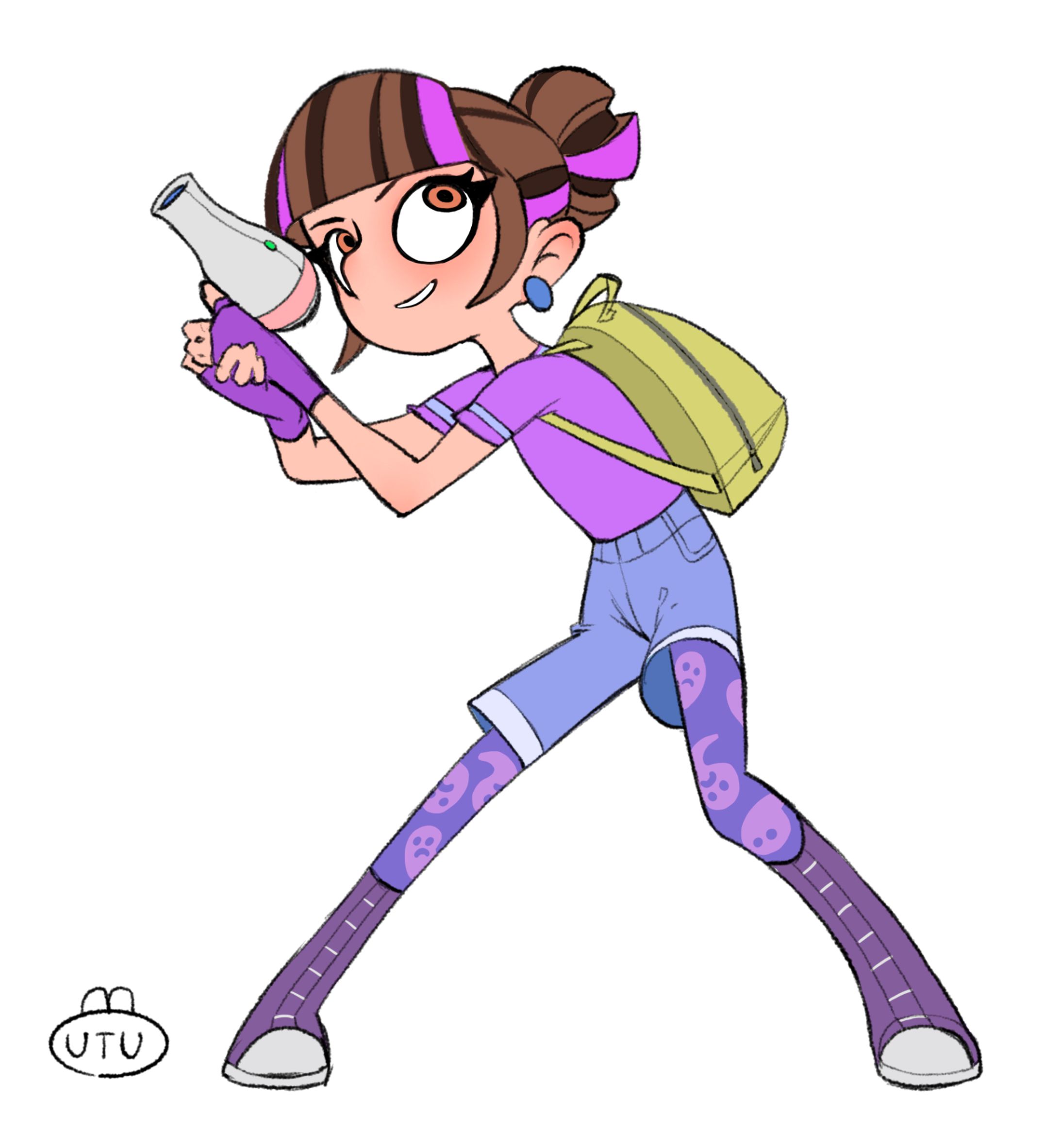 ゴーストパトロール　ギャビ　ファンアート-1