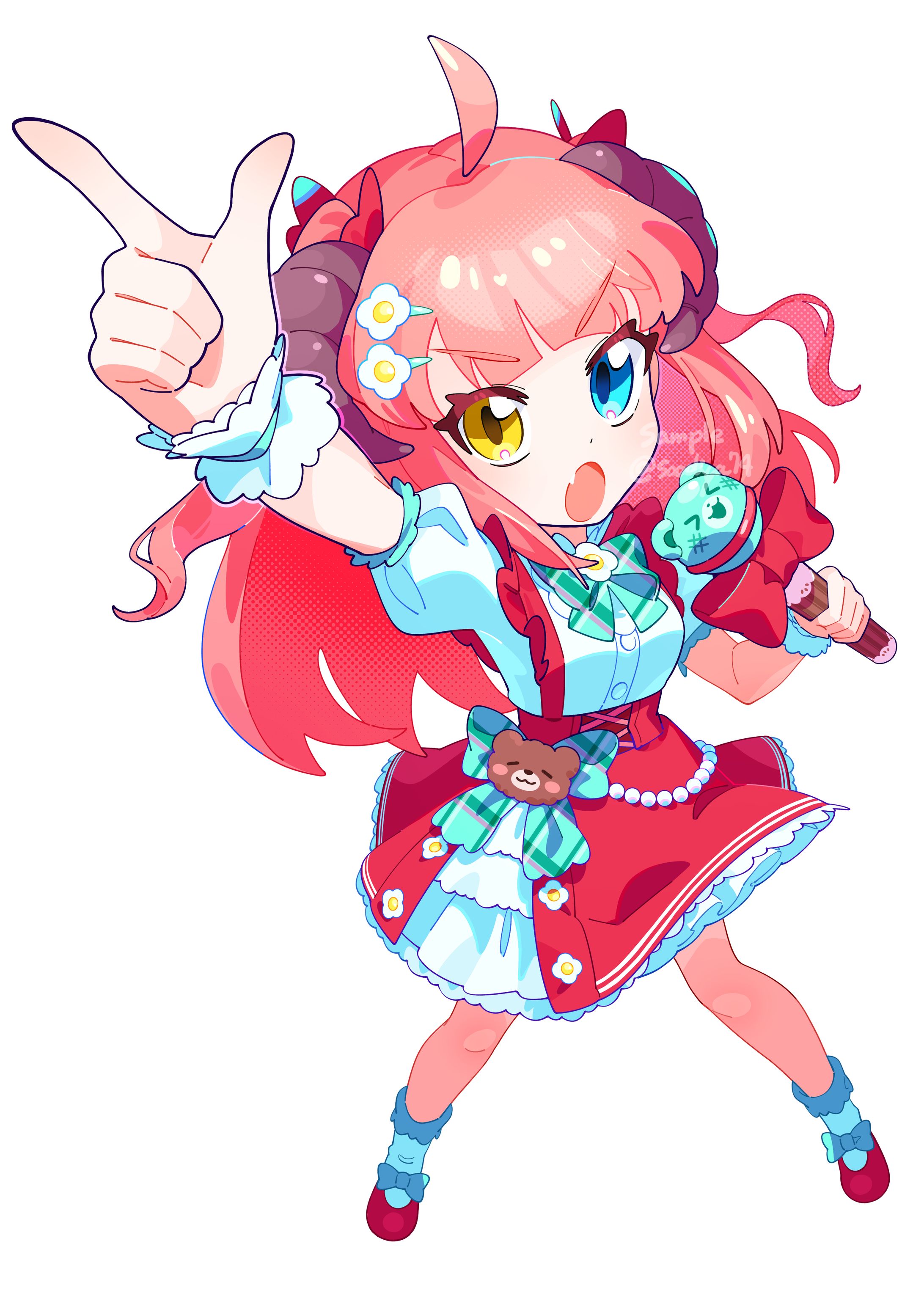 【MVイラスト】シル・ヴ・プレジデント/華咲ありす(Cover)-1