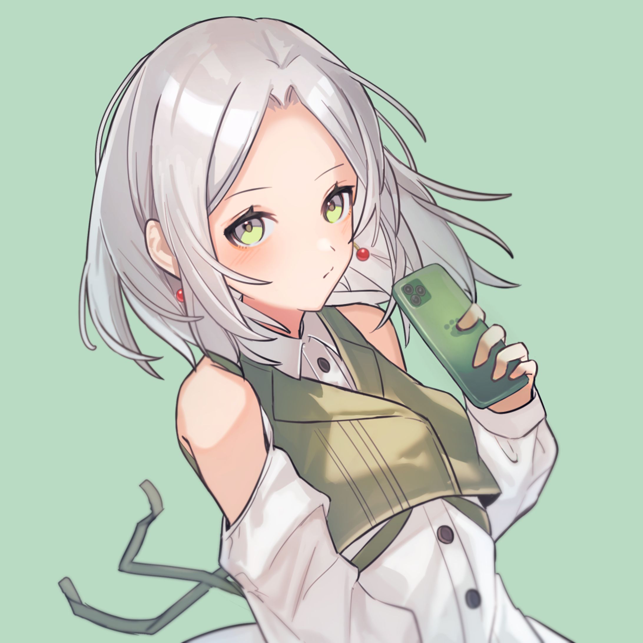 Work／taeji様IRIAM配信用サムネイルイラスト-1