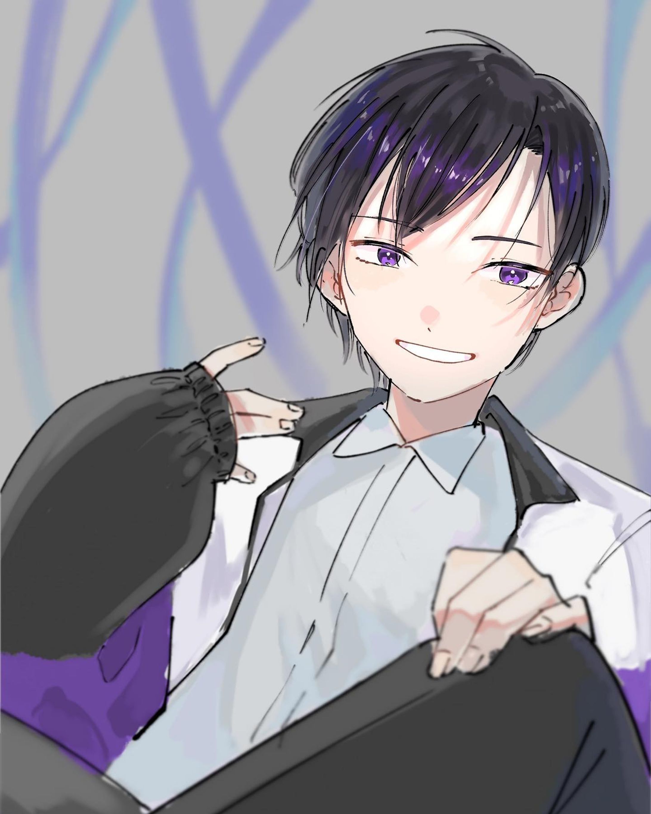 🔷男の子🔷

 #イラスト #イラストグラム  #イラストレーション  #イラストレーター  #イラスト練習  #イラストレーターさんと繋がりたい  #イラスト練習中  #イラスト好き  #イラスト好きな人と繋がりたい  #Illust #illustration  #illustrator  #絵  #絵描き  #絵描きさんと繋がりたい  #絵描きさんとつながりたい  #絵描きさんと友達になりたい  #絵描きます  #絵描き人  #男の子イラスト  #かわいいイラスト #紫  #purplecolor-1