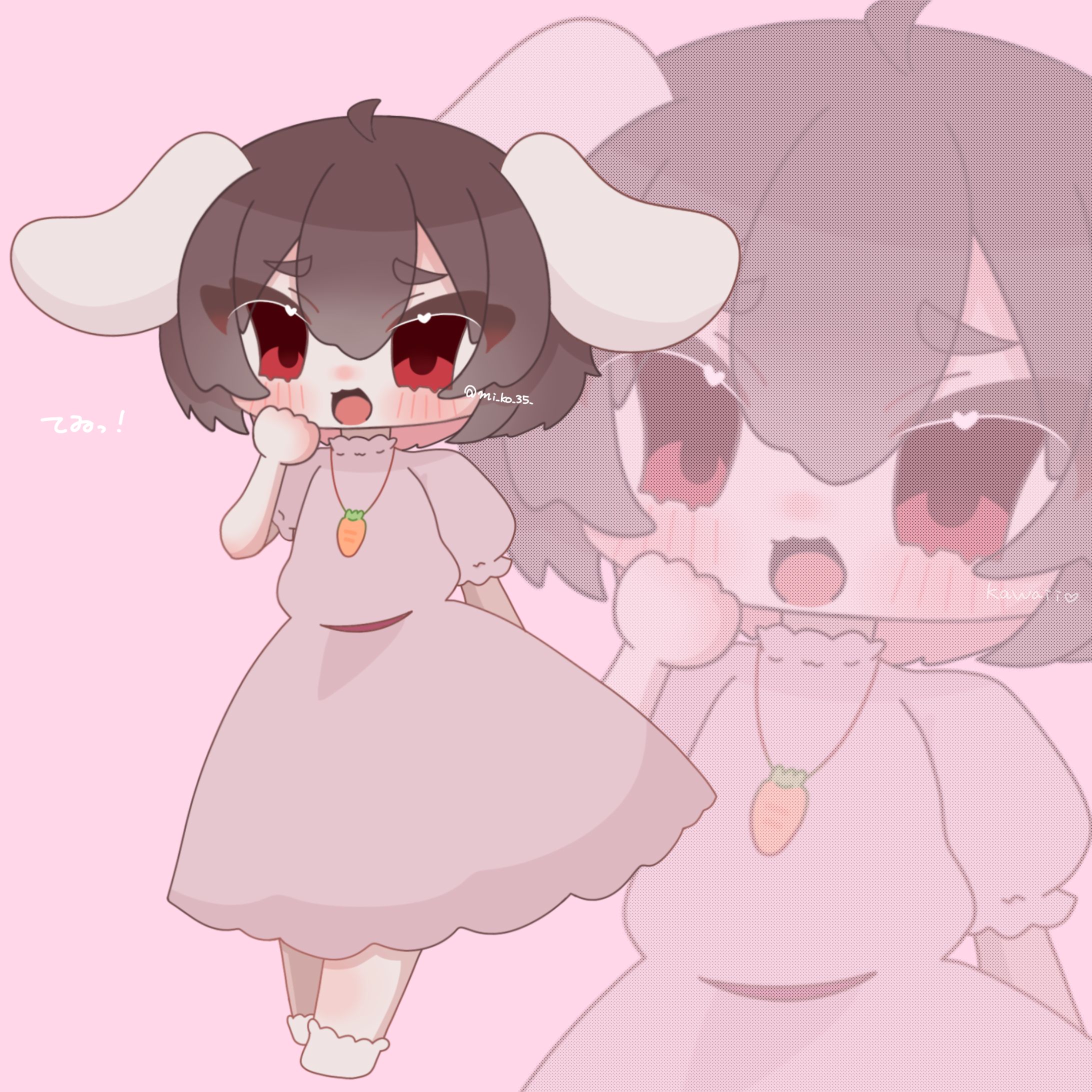 ミニキャラ 因幡てゐ -1