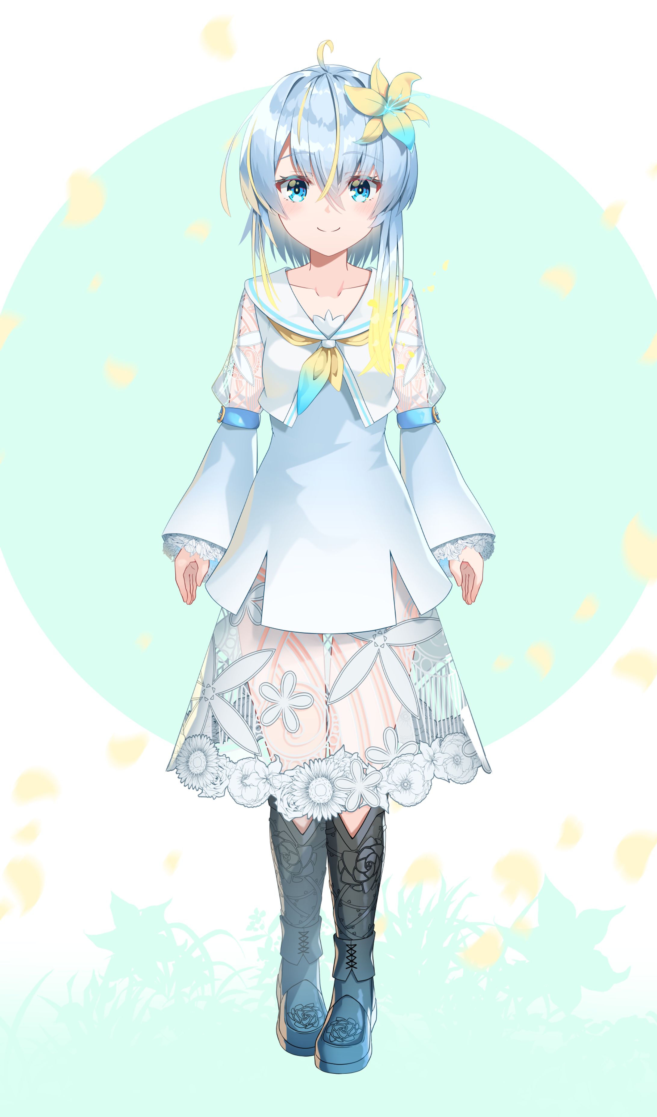 花の仮想Vtuber-1