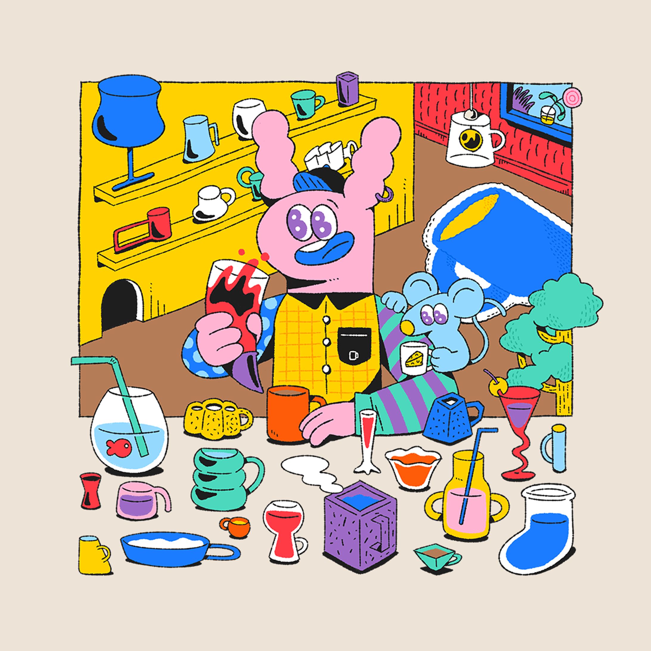MUG,CUP,GLASS.-1